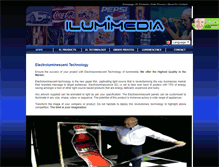 Tablet Screenshot of ilumimedia.com